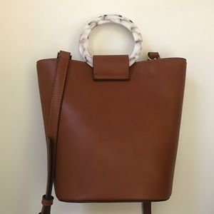 Lord & Taylor Design Lab Cognac Ring Bucket